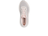 Skechers 129470 Max Cushioning Endeavour - Natural laced sneaker against a white background, top view