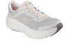 Skechers 129470 Max Cushioning Endeavour - Natural laced sneaker against a white background in upper view