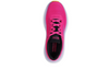 Skechers 129470 Max Cushioning Endeavour - Raspberry laced sneaker on white background top view
