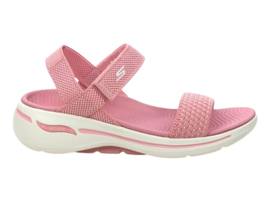 Skechers 140264 GO WALK Arch Fit Sandal - Polished in Rose outer view