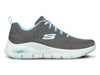 Skechers 149414 Charcoal Turquoise outer view