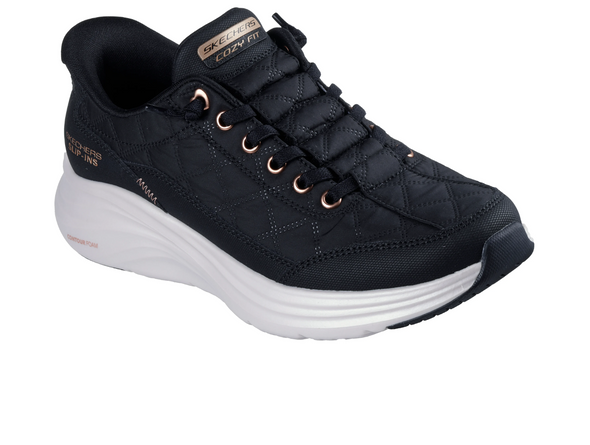 Skechers 150413 Slip-ins: Contour Foam - Cozy Fit Golden Hour - White Rose Gold upper view