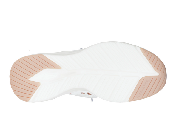 Skechers 150413 Slip-ins: Contour Foam - Cosy Fit Golden Hour - White with Rose Gold accents