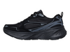 Skechers 150498 Relaxed Fit: Edgeride - Misty Skies - Black waterproof laced sneaker on a white background inner view