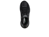 Skechers 150498 Relaxed Fit: Edgeride - Misty Skies - Black waterproof laced sneaker on a white background top view