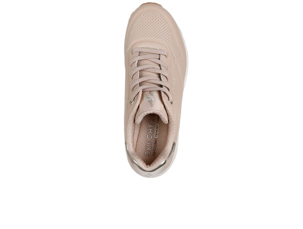 Skechers 155196 Street™ Uno - Shimmer Away - Nude top view