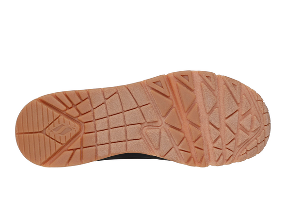 Skechers 177093 UNO - Jungle Nite - Black Leopard sole