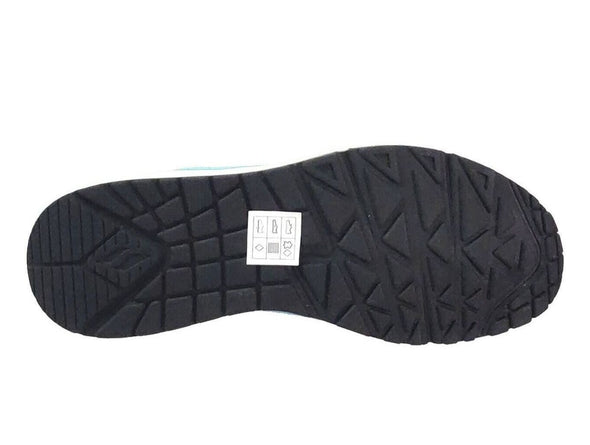 Skechers 177105 Street Uno-2 Much Fun in Turquoise Black sole view