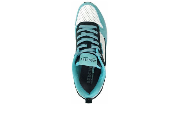 Skechers 177105 Street Uno-2 Much Fun in Turquoise Black top view