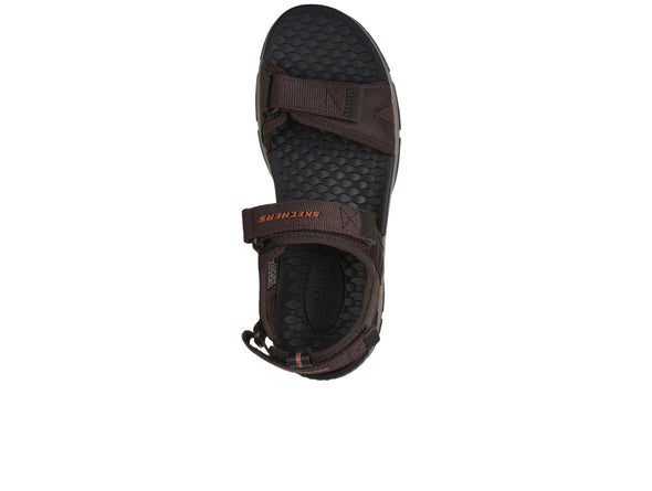 Skechers 205112 Tresmen-Ryer in Brown top view