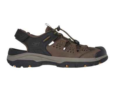 Skechers 205113 Relaxed Fit®: Tresmen - Menard in Brown Black outer view