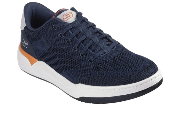 Skechers 210793 Relaxed Fit: Corliss - Dorset in Navy upper view