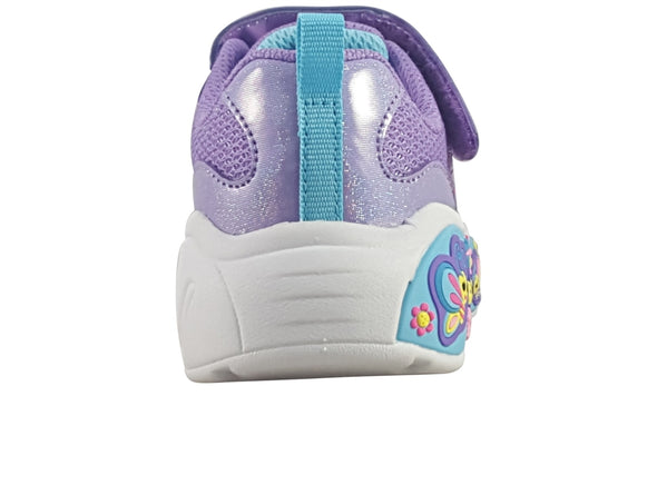 Skechers 303158N Play Scene - Fun Squad - Purple Multi back view