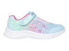 Skechers 303380L Jumpsters 2.0 - Butterfly Flush - Aqua Multi outer view