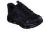 Skechers 303654L Slip-ins: Glide-Step - Vista Lane - laced black sneaker on white background upper view
