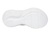 Skechers 303712N S-Lights: Cosmic Glow - Silver Multi laced sneaker with a Velcro strap in sole view