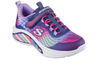 Skechers 303722L S-Lights: Rainbow Cruisers - Rainbow Reflectin - Navy Multi