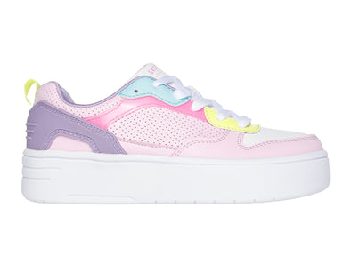 Skechers 310191L Court High - Classic Crush in Pink Multi outer view