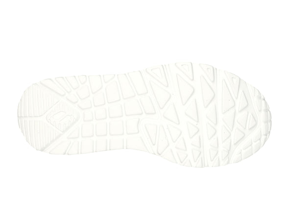 Skechers 310451L Uno Lite in White Hot Pink sole view