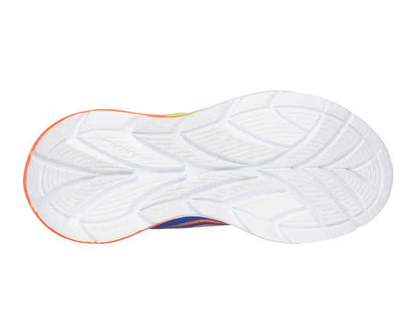Skechers 400139L S Lights: Flex-Glow Ultra - Blue Multi sole view