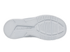 Skechers 403926 Microspec Advance - Navy Blue laced sneakers with a Velcro strap and white sole on a white background sole view