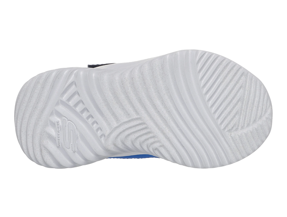 Skechers 406338N Waterproof: Bounder - Venture Squad - Navy Blue sole with tread pattern on a white background