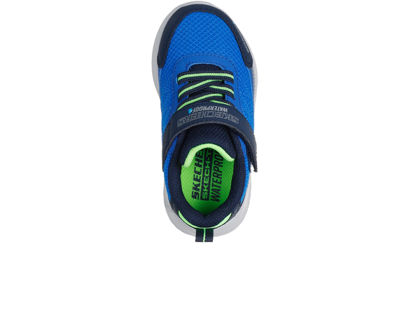 Skechers 406338N Waterproof: Bounder - Venture Squad - Navy Blue sneaker with 'Skechers' branding on a white background