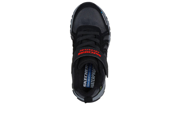 Skechers 406411L Rugged Ranger - Hydro Explore - Black Red top view