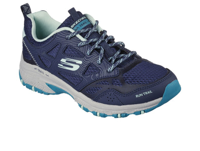 Skechers Hillcrest-Pure Escapade 149821 in Navy Turquoise upper view