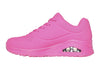 Skechers Street Uno Stand on Air 73690 in Hot Pink inner view