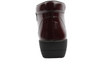 Softmode Clara 6474-70 - Wine leather ankle boot back view