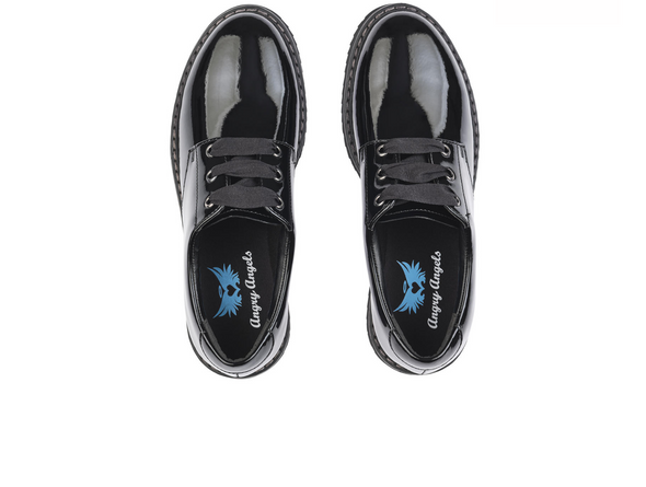 Startrite Angry Angel Impact F - Black Patent 
