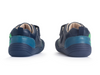Startrite Tread 0843-9 - Navy baby shoe with dinosaur detail and Velcro strap back view