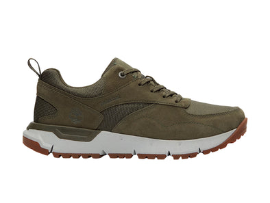 Timberland Voyager Park Low Lace Sneaker - Dark Green outer