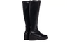 Unisa JABILO_STT_STN Scott - Black knee high boots on a white background back view