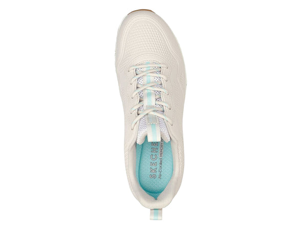 Skechers 155640 in off white top view