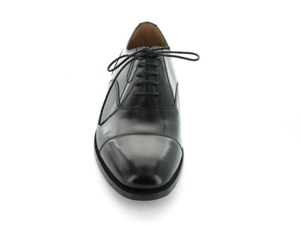 Loake 200 in Black Leather front view