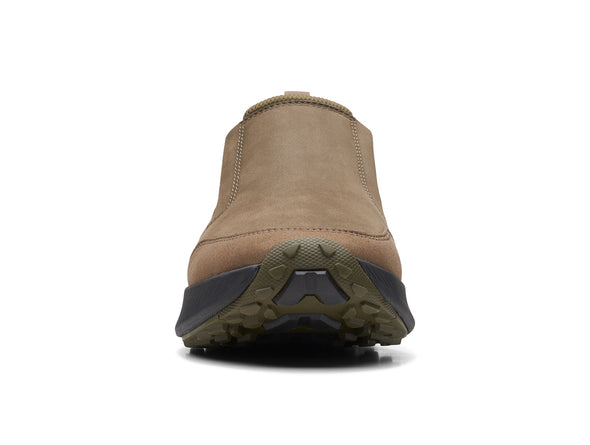Clarks ATL Trail Moc in Olive front view