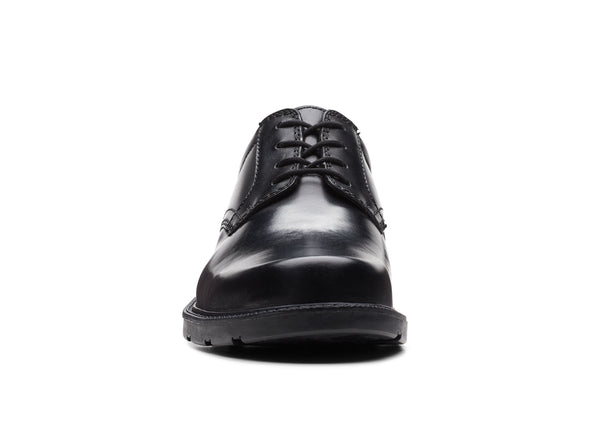 Clarks Kerton Lace in Black front view
