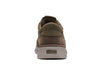 Clarks Nature X One in Dark Olive back view