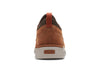 Clarks Nature X Two in Dark Tan Nubuck back view