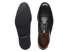 Clarks Whiddon Cap in Black sole view