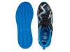 Clarks Aeon Pace K in Navy Combi Sole view