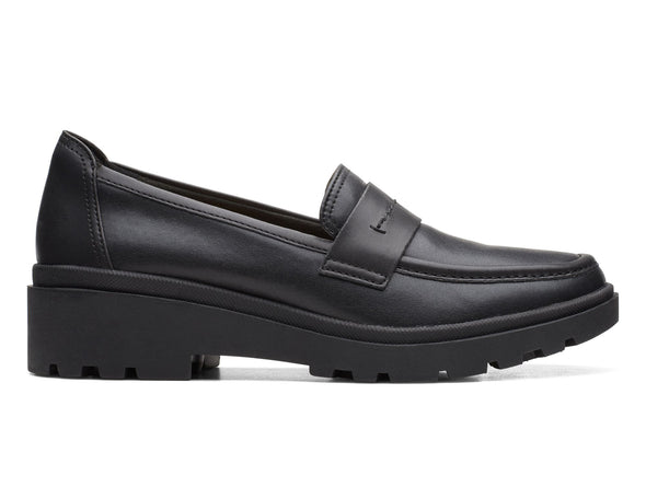 Clarks Calla Ease – Black Leather