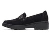 Clarks Calla Ease in Black leather inner view