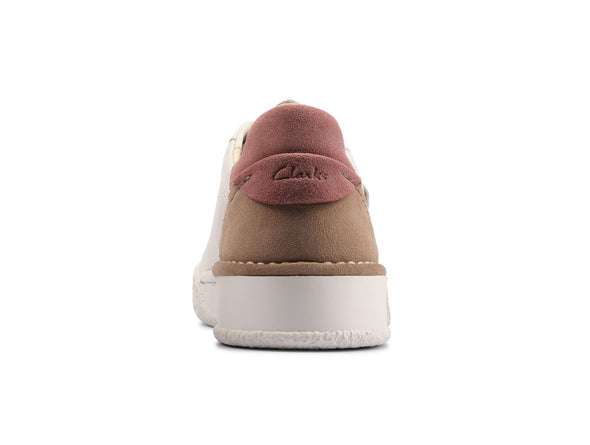 Clarks Craft Cup Lace - White Rose Combi