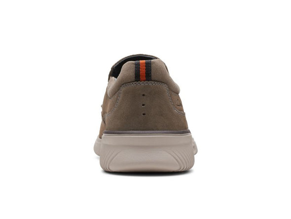 Clarks Donaway Free in Stone back view