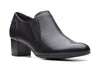 Clarks Linnae Way - Black Leather