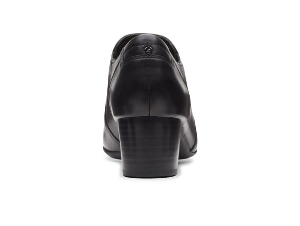 Clarks Linnae Way - Black Leather