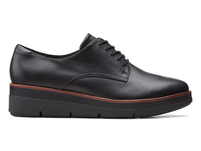 Clarks Shaylin Lace - Black Leather